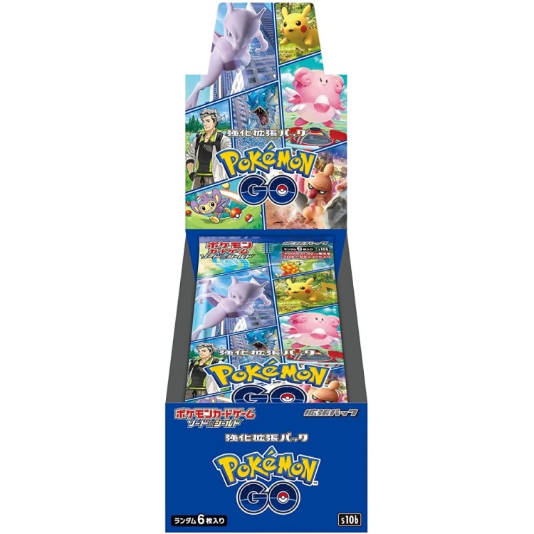 S10b Pokémon GO Booster Box Japanese Pokemon Card