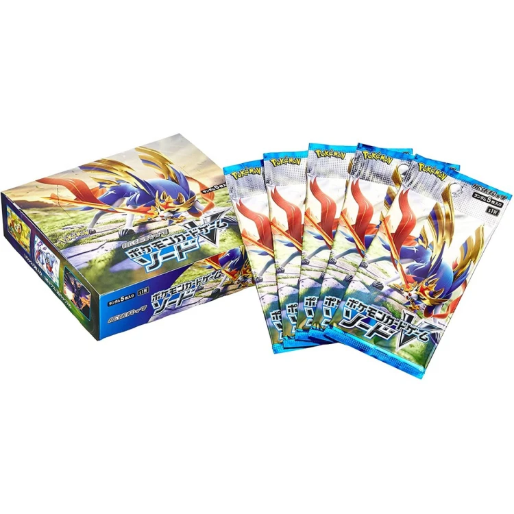 S1W Sword Japanese Booster Box Japanese Pokemon Card